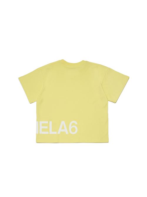 T-shirt, bambina, logata. MM6 MAISON MARGIELA | M60332 MM009M6203